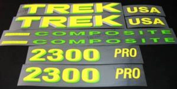 Trek 2300 Pro Decal set