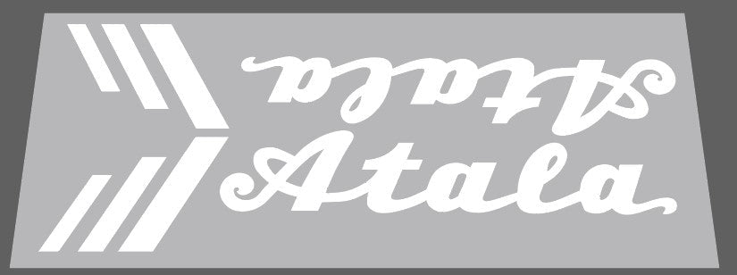 Atala Downtube decal with stripes - H Lloyd Cycles