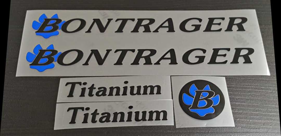 Bontager Titanium set - H Lloyd Cycles