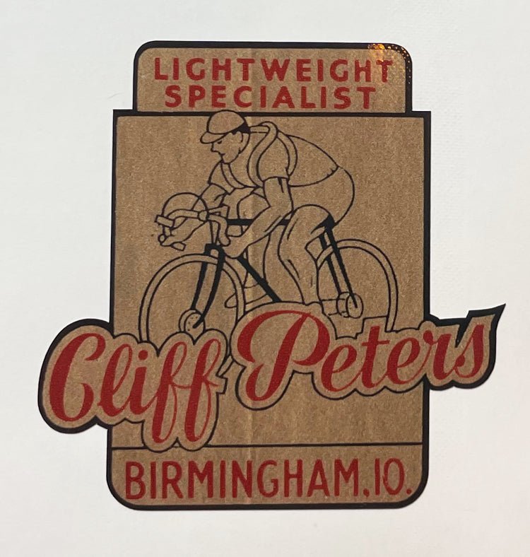 Cliff Peters Crest - H Lloyd Cycles