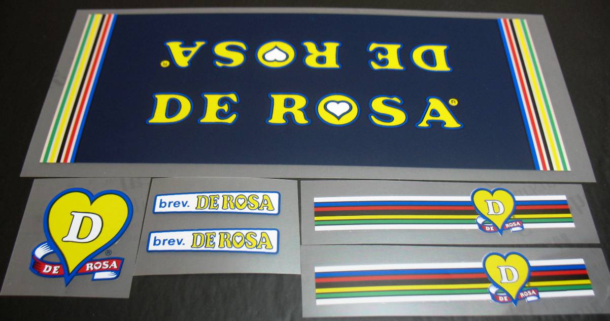 De Rosa decal set - H Lloyd Cycles