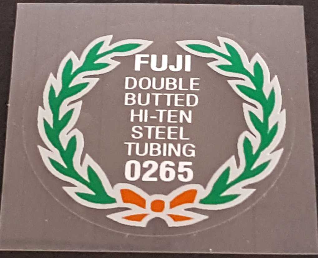 Fuji Tubing Decals - H Lloyd Cycles