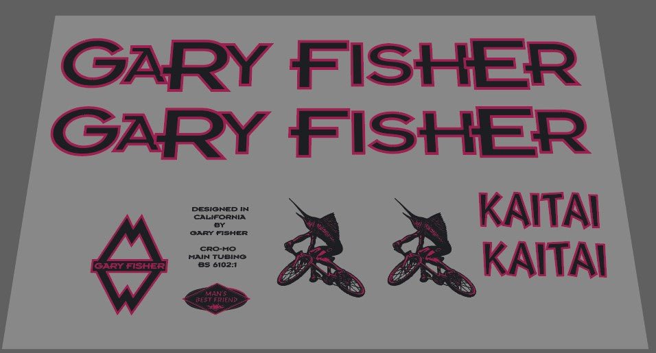 Gary Fisher Decal set - H Lloyd Cycles