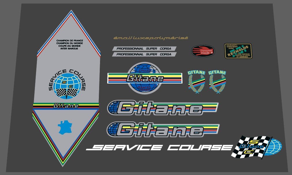 Gitane 1970's decal set - H Lloyd Cycles