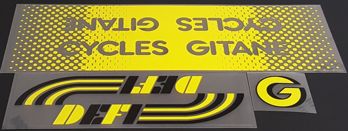 Gitane Decal set Defi - H Lloyd Cycles