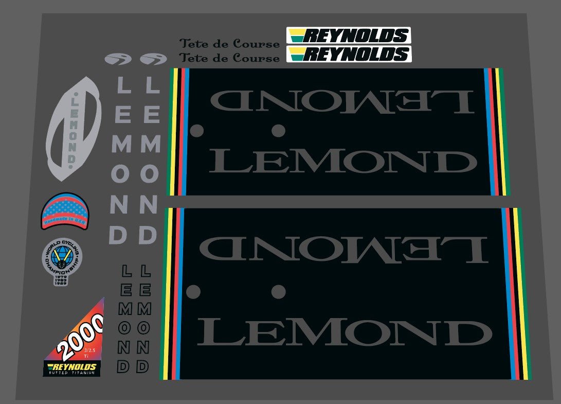 Greg LeMond decal set - H Lloyd Cycles