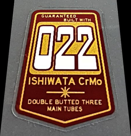 Ishiwata Frame 022 Decals - H Lloyd Cycles