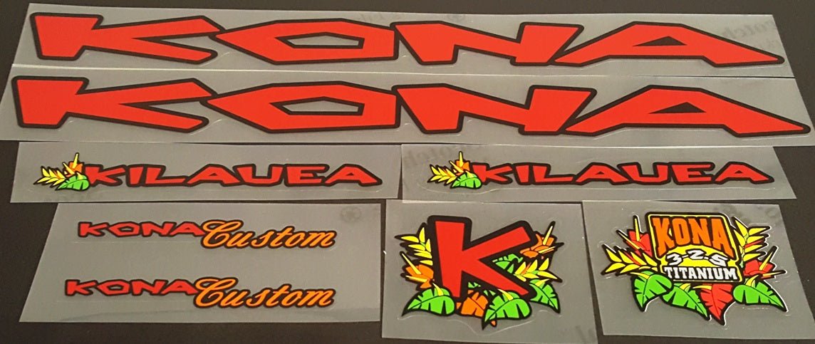 Kona Kilauea Decal set - H Lloyd Cycles