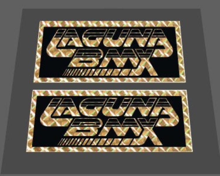 Laguna BMX Decal - H Lloyd Cycles