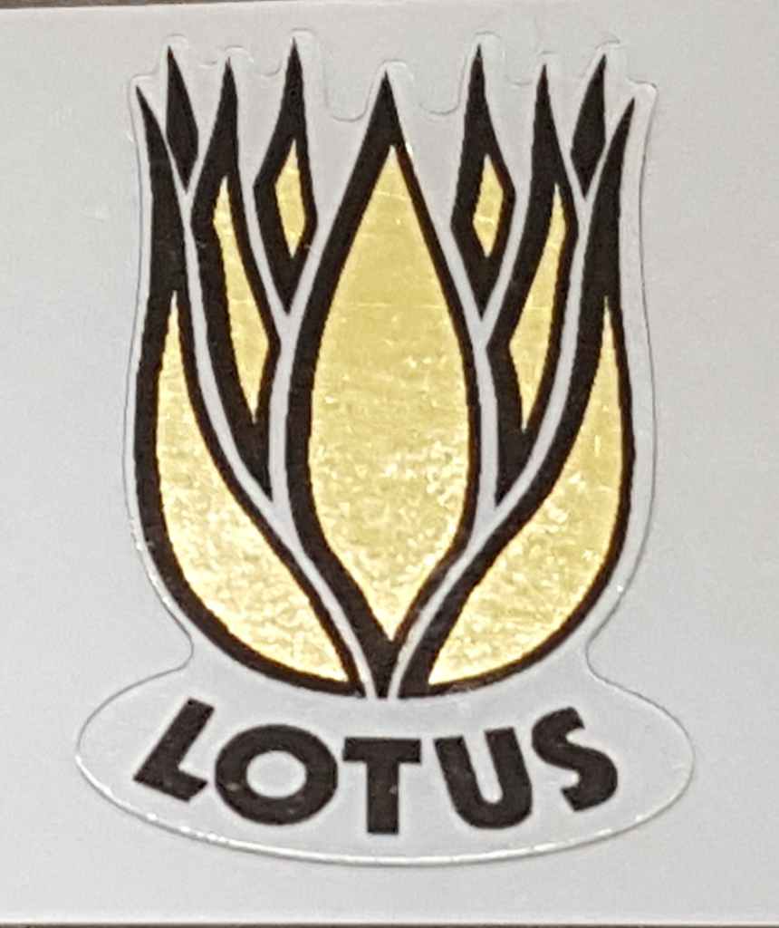 Lotus crest decal - H Lloyd Cycles