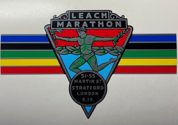 Marathon Leach crest with bands - H Lloyd Cycles