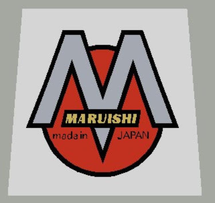 Maruishi Head Tube Decal - H Lloyd Cycles