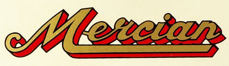 Mercian Script downtube - H Lloyd Cycles