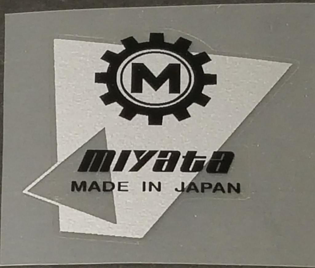 Miyata Head decal - H Lloyd Cycles