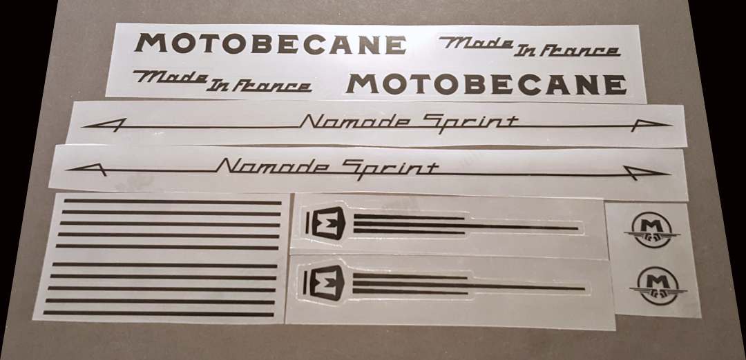 Motobecane Nomade Sprint Decal set 2 - H Lloyd Cycles