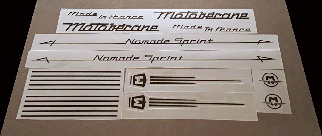 Motobecane Nomade Sprint Decal set - H Lloyd Cycles