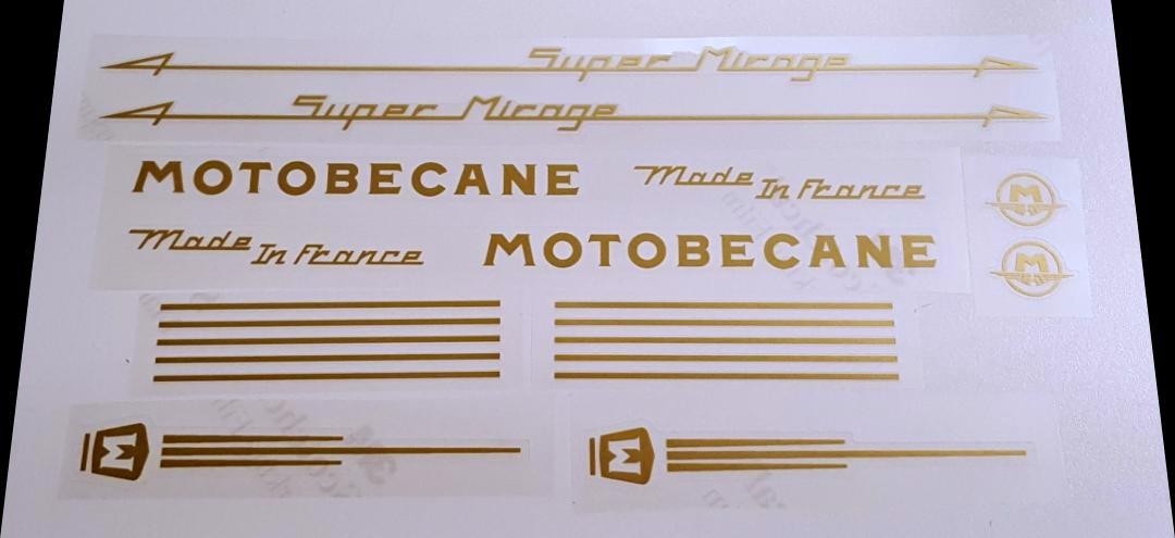 Motobecane Super Mirage Decal set - H Lloyd Cycles