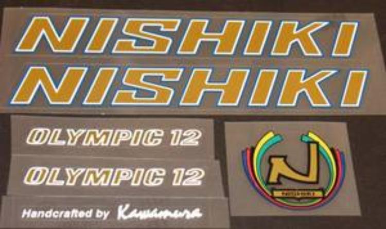 Nishiki decal set - H Lloyd Cycles