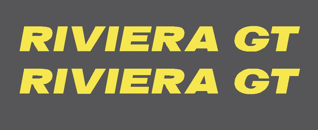 Nishiki Riviera Gt top tube decal - H Lloyd Cycles