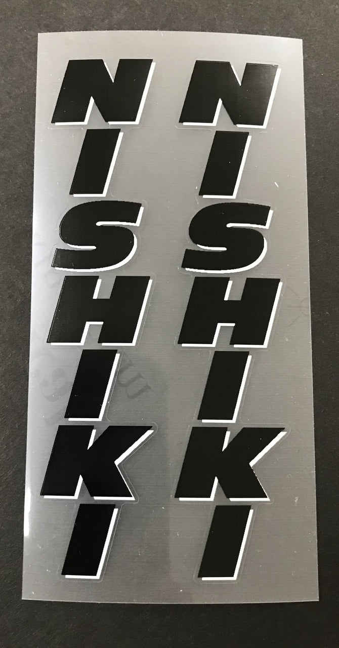 Nishiki seat tube decals - H Lloyd Cycles