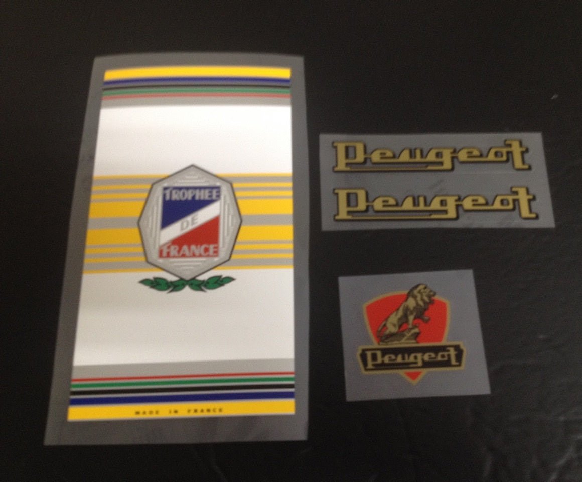 Peugeot decal set - H Lloyd Cycles