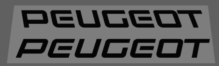 Peugeot Downtube decals - H Lloyd Cycles