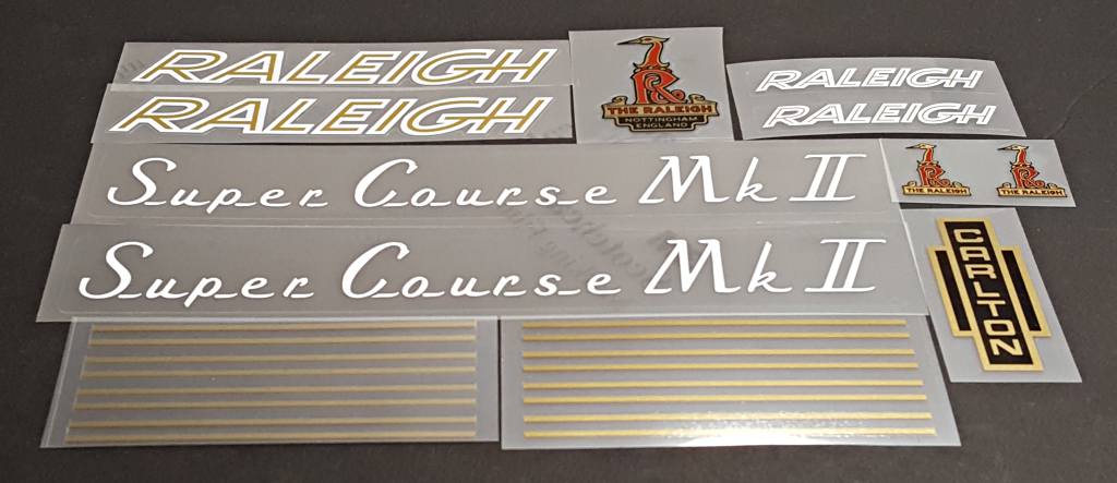 Raleigh Decal sets - H Lloyd Cycles