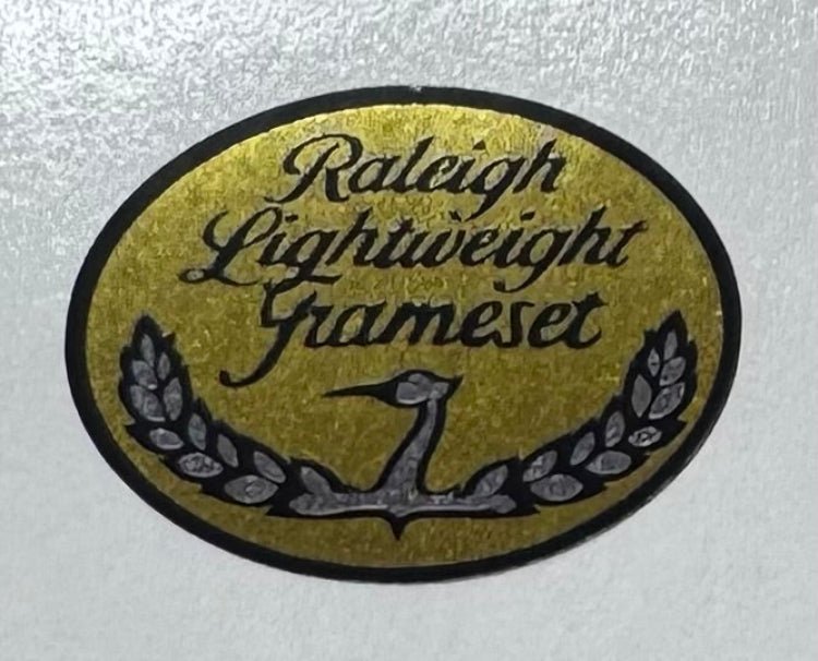 Raleigh Lightweight Frameset Decal - H Lloyd Cycles