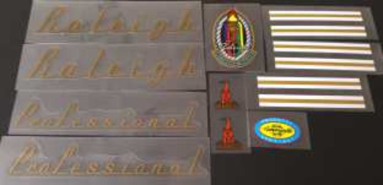 Raleigh Professional Decal set - H Lloyd Cycles