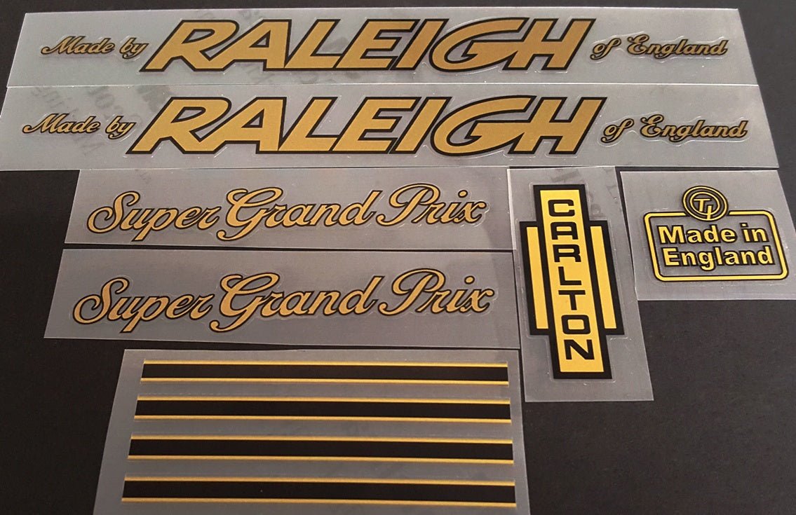 Raleigh Super Grand Prix Decal set - H Lloyd Cycles