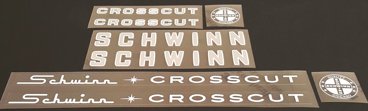 Schwinn Crosscut Decal Set - H Lloyd Cycles