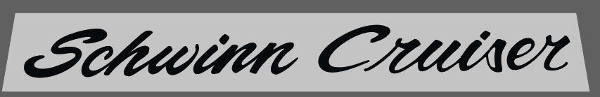 Schwinn Cruiser Chain Gaurd Decal - H Lloyd Cycles