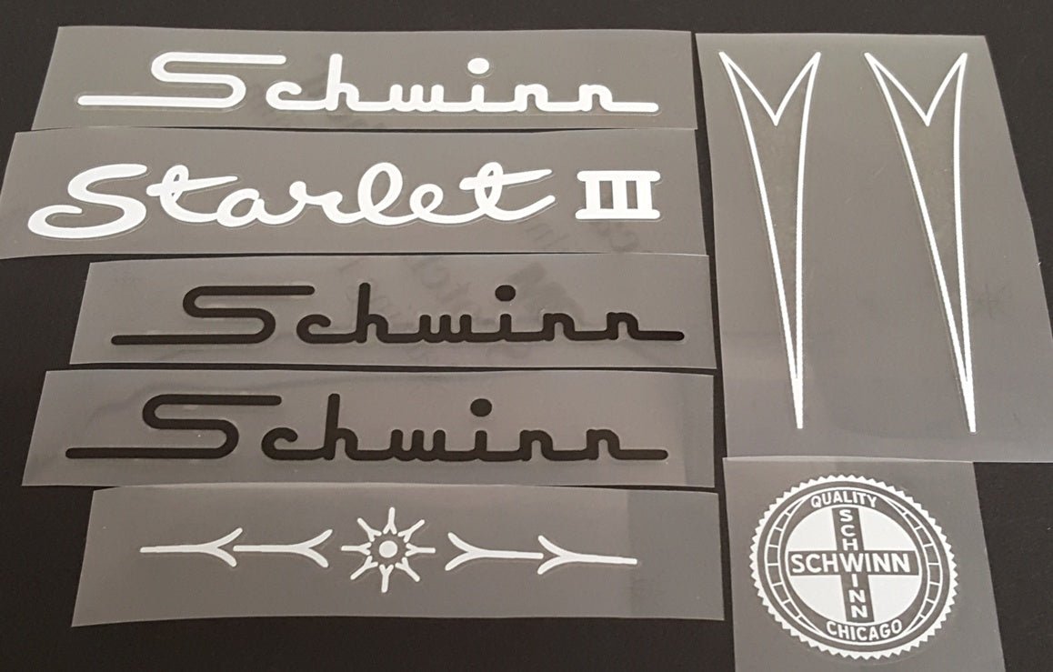 Schwinn Starlet Decal Set - H Lloyd Cycles