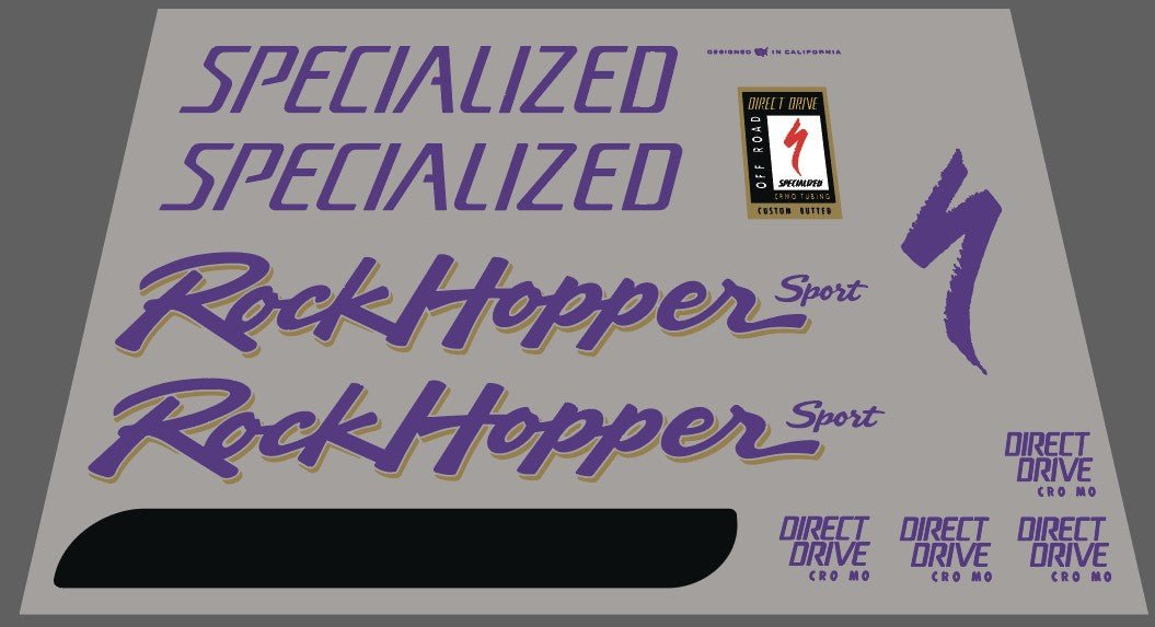 Specialized Rockhopper sport decal set - H Lloyd Cycles