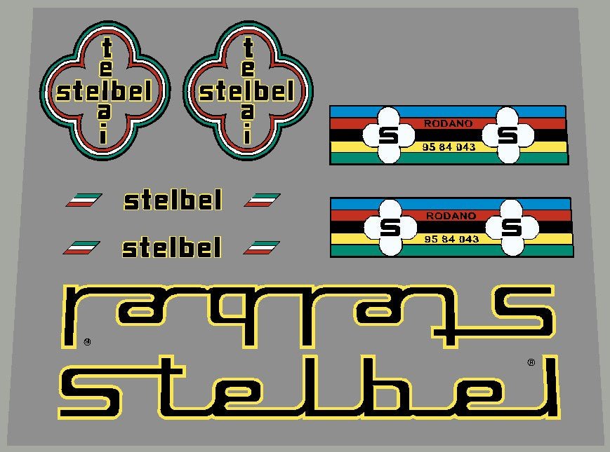 Stelbel Decal set - H Lloyd Cycles