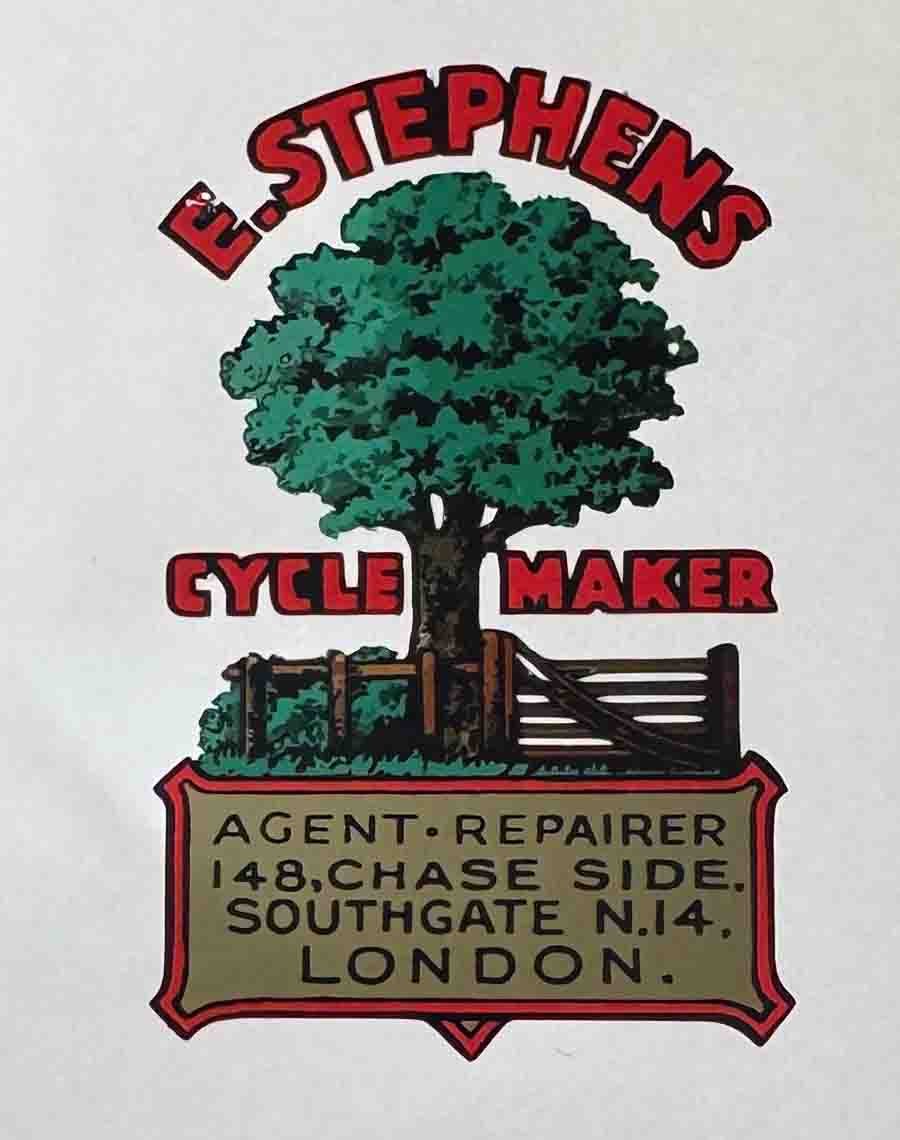 Stephen's Head Decal - H Lloyd Cycles