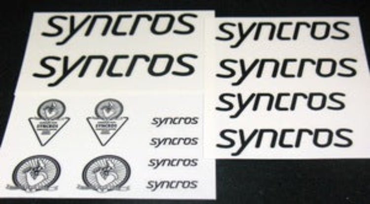 Syncros decal set - H Lloyd Cycles