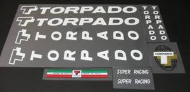 Torpado decal set - H Lloyd Cycles