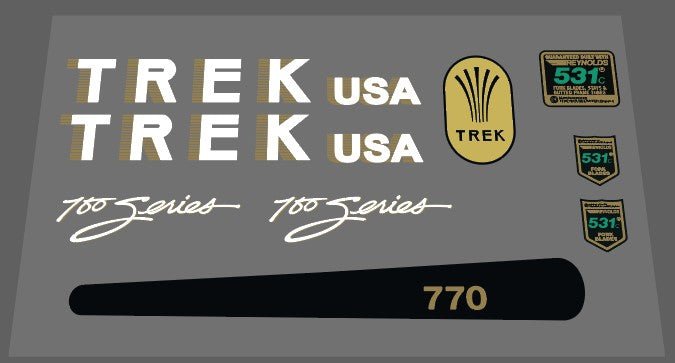 Trek 770 series decal set - H Lloyd Cycles