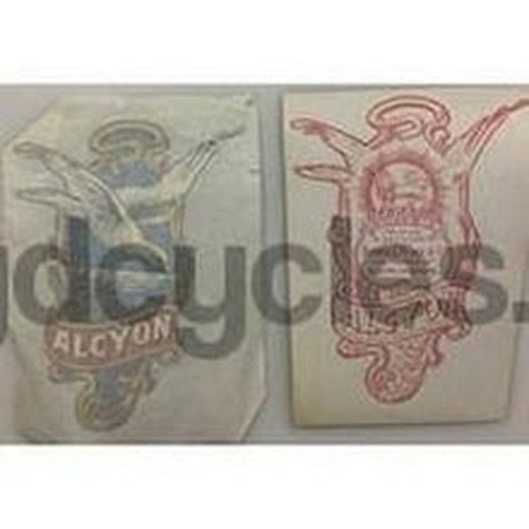 Alcyon Head/Seat Decal - H Lloyd Cycles