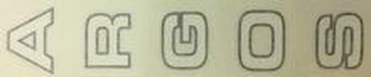 ARGOS seattube decal in white with black edge - H Lloyd Cycles