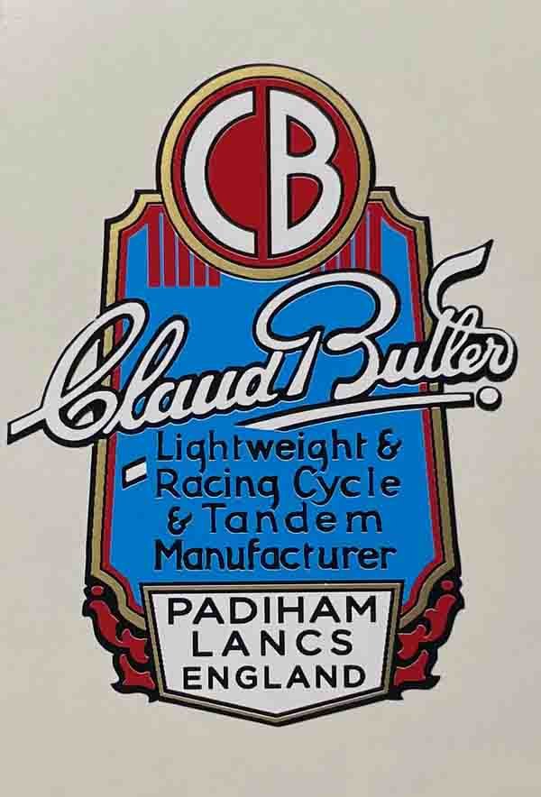 CLAUD BUTLER ''Padiham'' seat transfer - H Lloyd Cycles