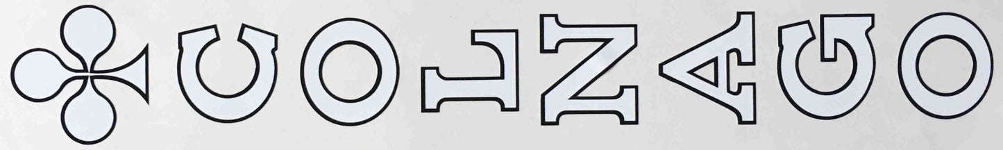 COLNAGO seat tube decal. - H Lloyd Cycles