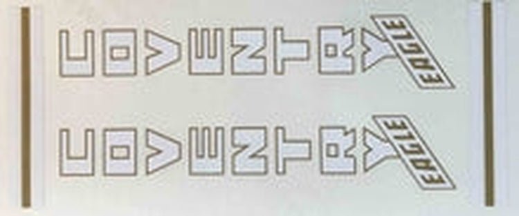 Coventry Eagle Seat Tube Double decal - H Lloyd Cycles