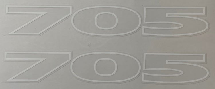 Dynatech 705 top tube decal - H Lloyd Cycles