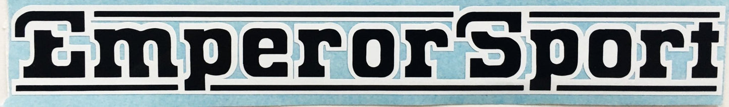 Emperor Sport downtube decal - H Lloyd Cycles