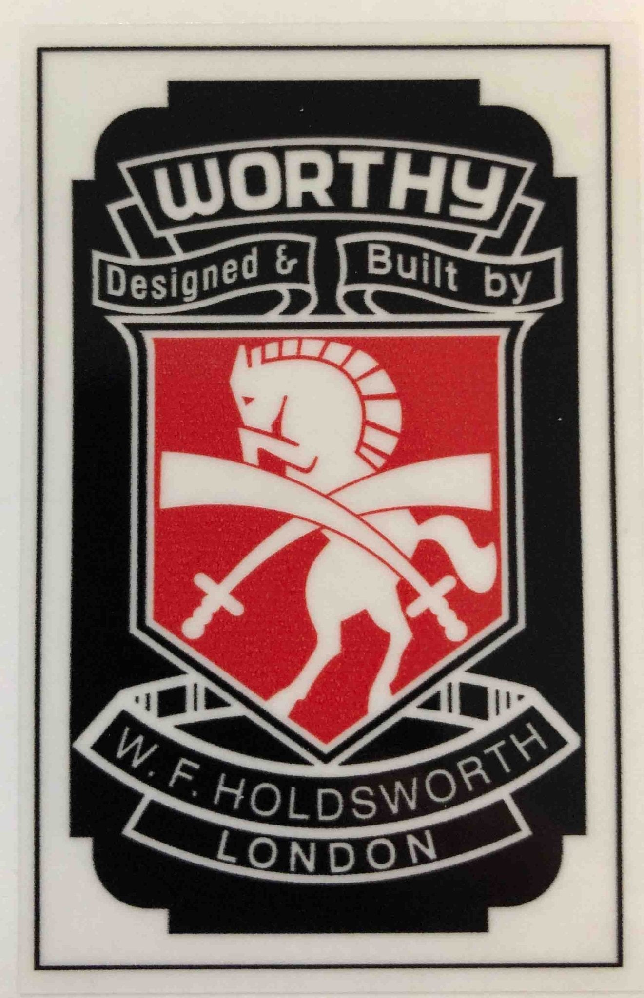 Holdsworth Head Decal - H Lloyd Cycles