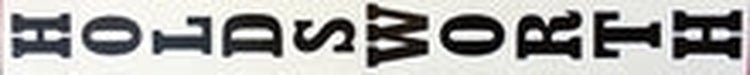 HOLDSWORTH seattube transfer with heavy block serif - H Lloyd Cycles
