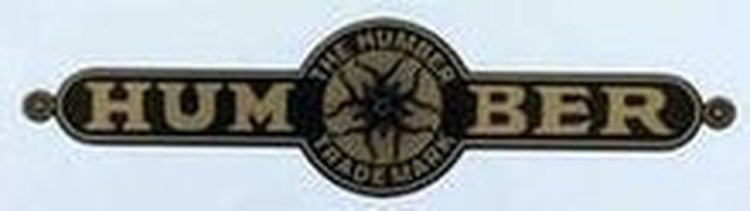 HUMBER Chaincase "sausage" with circle in middle containing "wheel of life". - H Lloyd Cycles