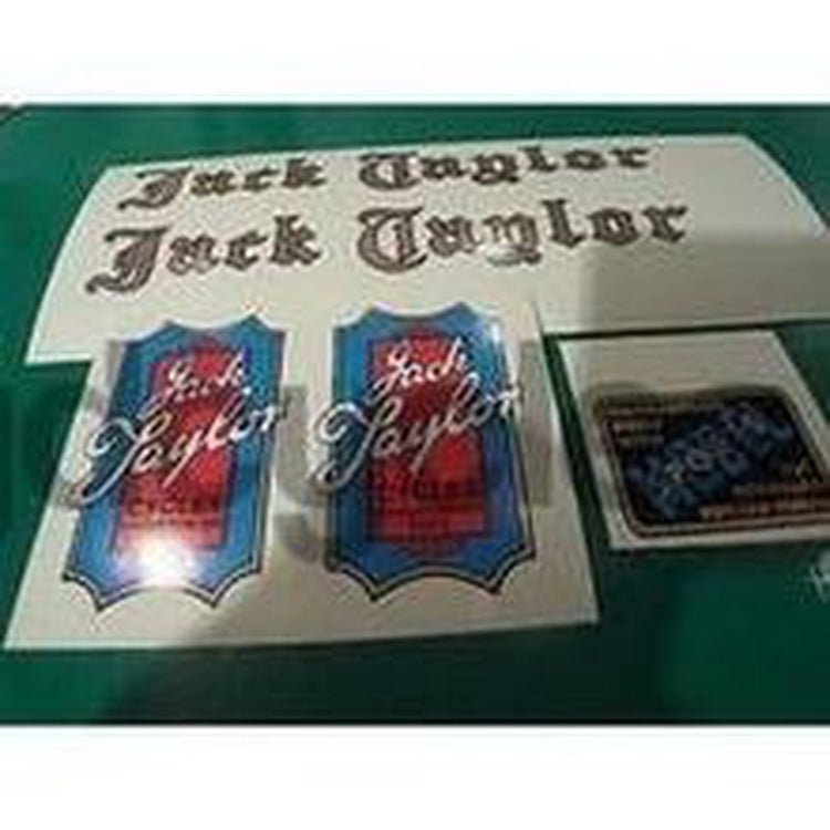 JACK TAYLOR "Gothic" decal set inc 531. - H Lloyd Cycles